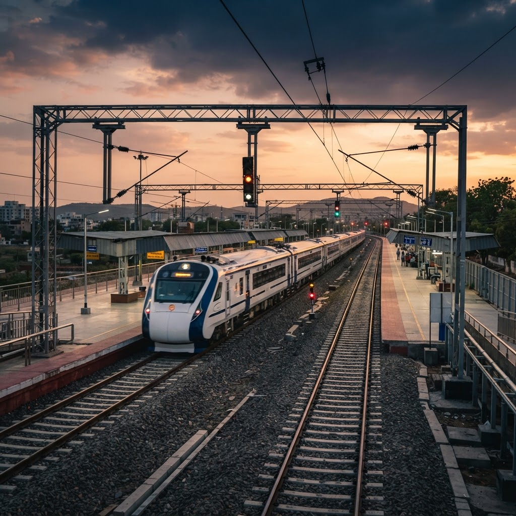 Indian Railway Yard